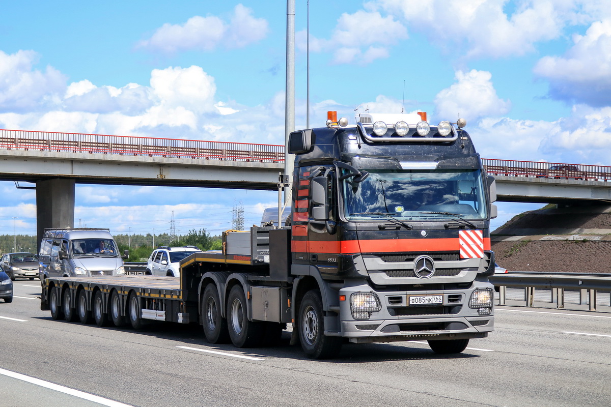 Самарская область, № В 085 МК 763 — Mercedes-Benz Actros ('2009) 3355