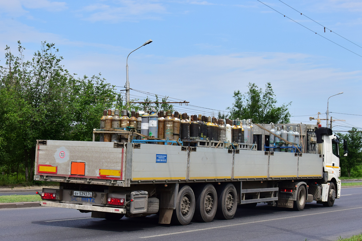 Волгоградская область, № ВУ 5393 34 — Schmitz Cargobull S.PR общ.модель