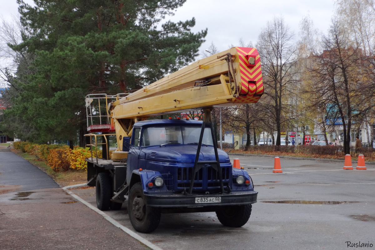 Башкортостан, № С 835 АС 02 — ЗИЛ-431412 (УАМЗ)
