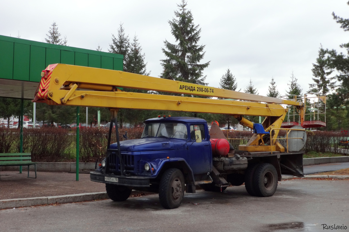 Башкортостан, № С 835 АС 02 — ЗИЛ-431412 (УАМЗ)