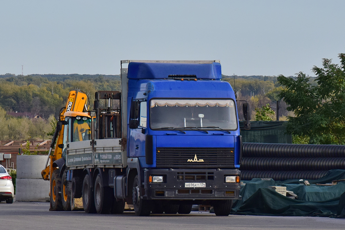 Волгоградская область, № А 696 КТ 134 — МАЗ-6312A8