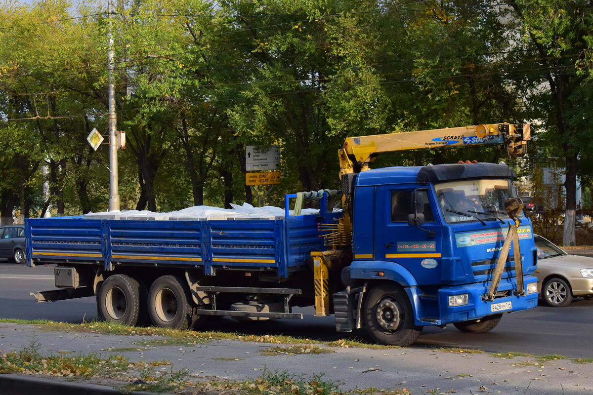 Волгоградская область, № В 428 НМ 134 — КамАЗ-65117-L4(19)