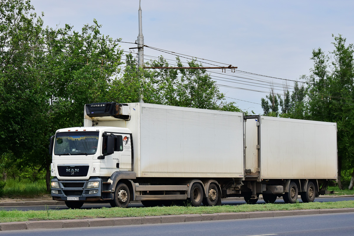 Волгоградская область, № Е 444 ТК 134 — MAN TGS 26.350