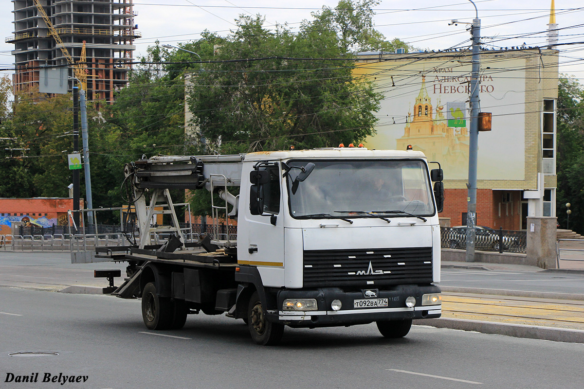 Челябинская область, № Т 092 ВА 774 — МАЗ-437130