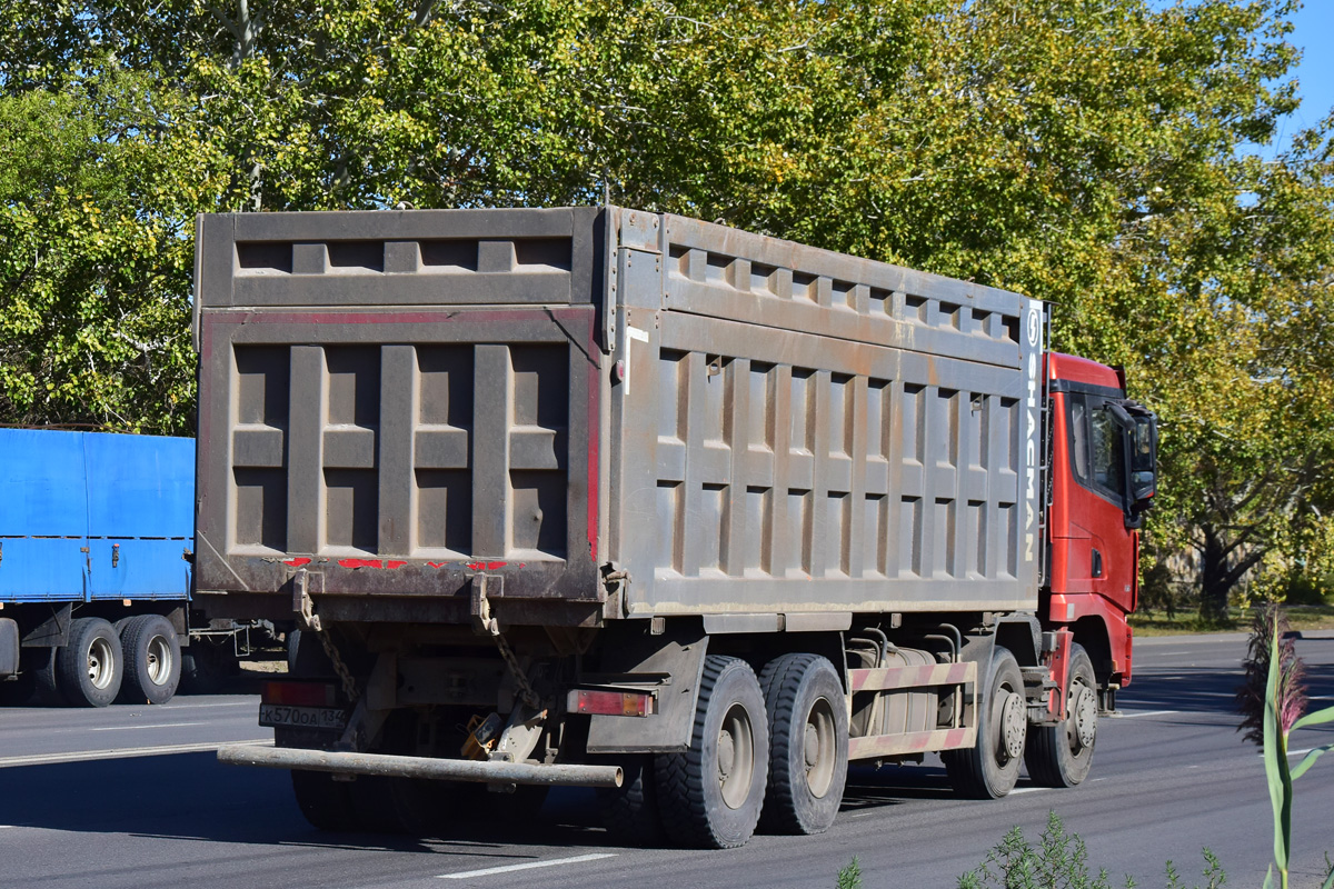 Волгоградская область, № К 570 ОА 134 — Shaanxi Shacman X3000 SX3318