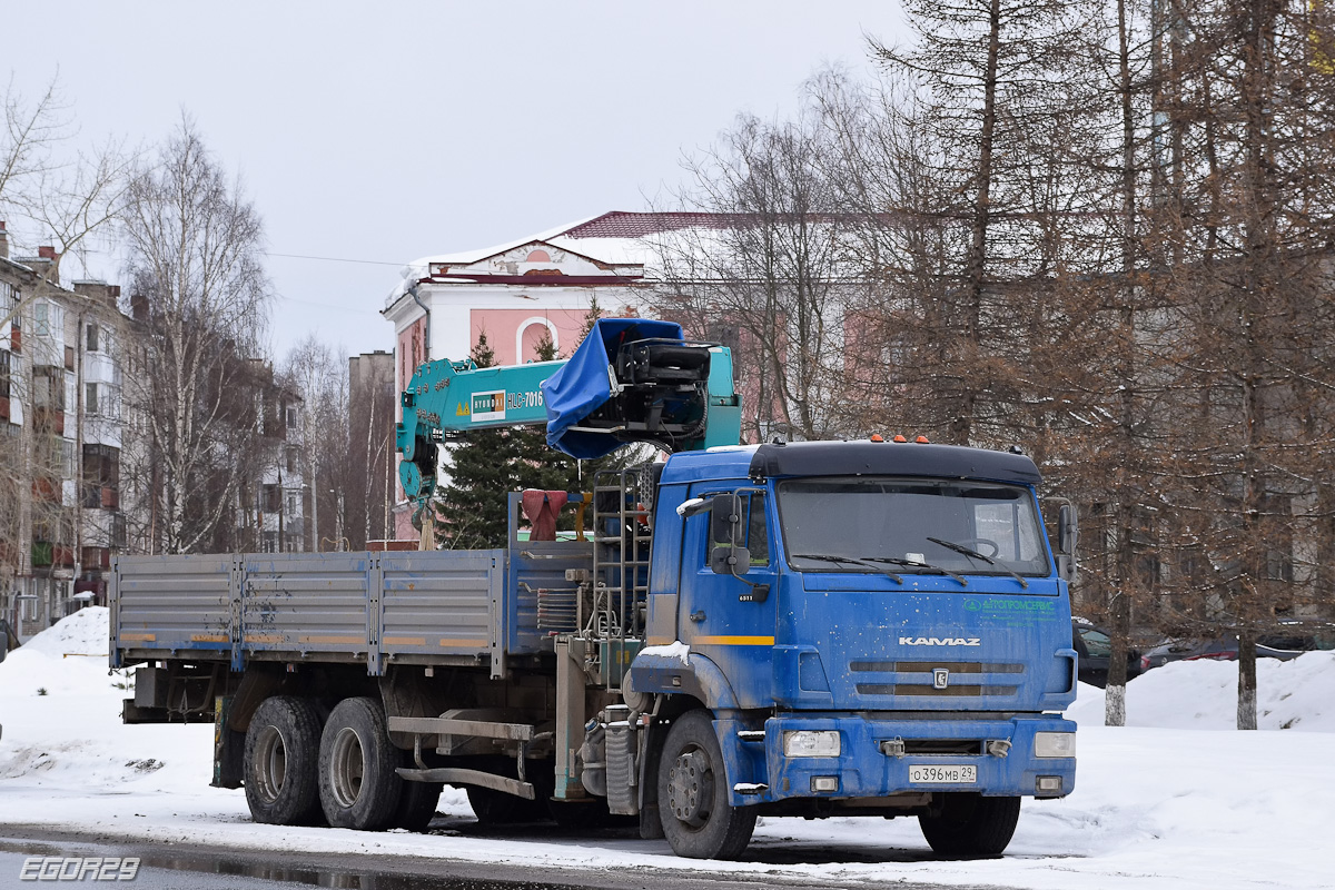Архангельская область, № О 396 МВ 29 — КамАЗ-65117-A5(48)