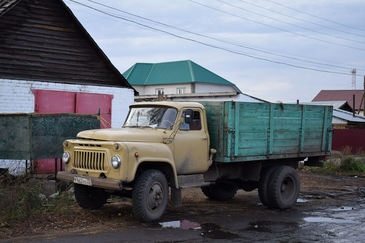 Алтайский край, № Р 983 УО 22 — ГАЗ-52-01 (ГАЗ-52А)