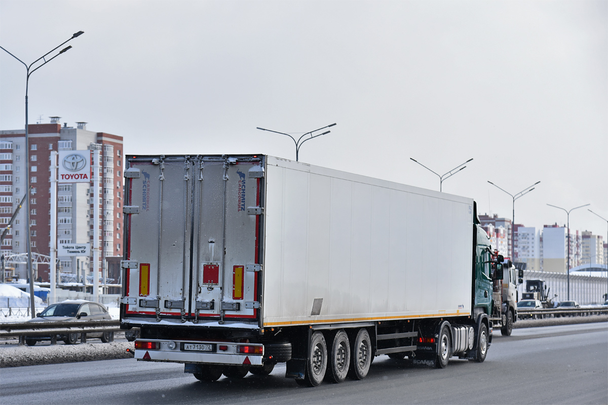 Тюменская область, № АТ 7130 72 — Schmitz Cargobull S.KO (SCB*S3B) общ.мод