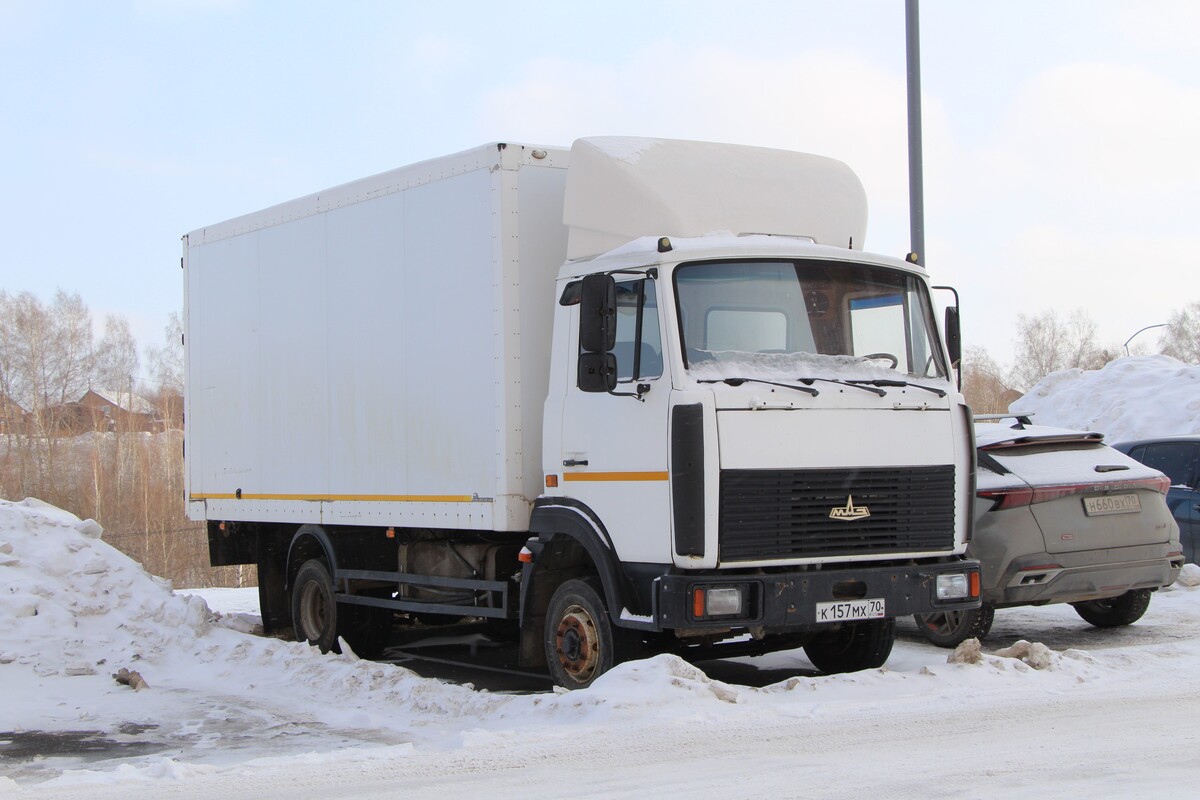 Томская область, № К 157 МХ 70 — МАЗ-437143