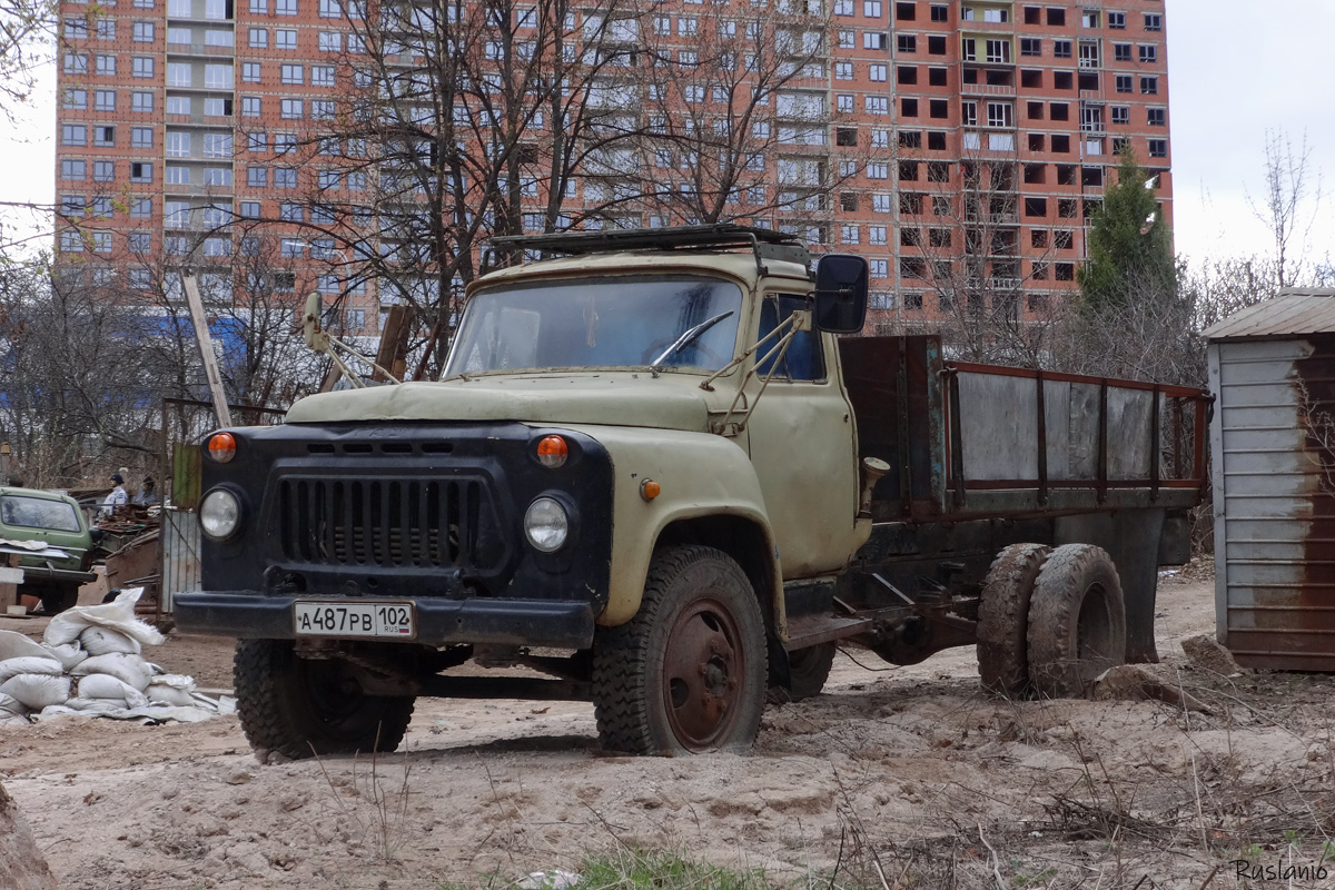 Башкортостан, № А 487 РВ 102 — ГАЗ-52-01 (ГАЗ-52А)