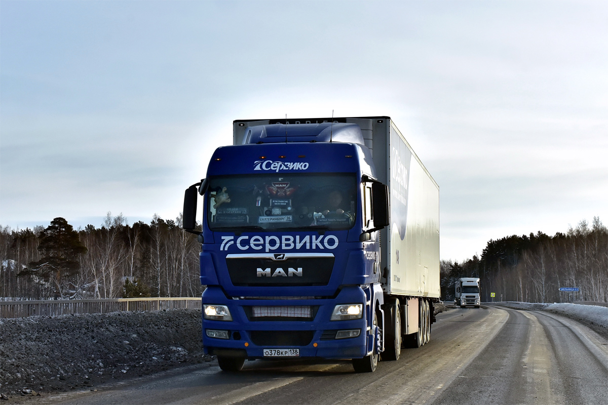 Иркутская область, № О 378 КР 138 — MAN TGX ('2007) 18.480