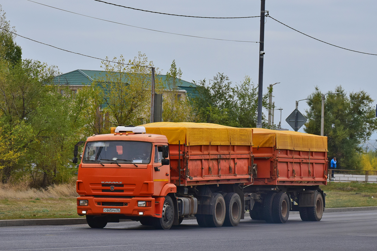Волгоградская область, № С 665 РН 34 — КамАЗ-65115-D3(97)
