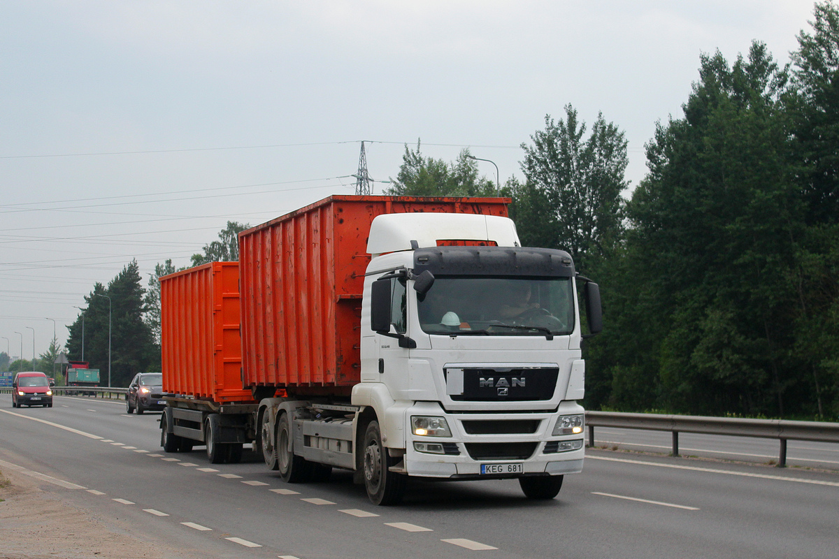 Литва, № KEG 681 — MAN TGS 26.440