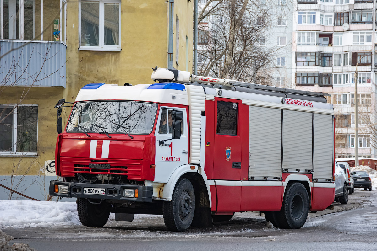 Архангельская область, № Н 800 РХ 29 — КамАЗ-43253-A3(96)