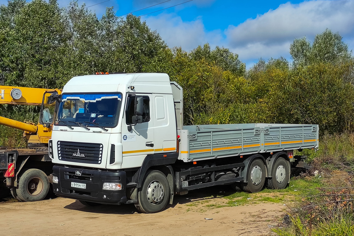 Тверская область, № С 911 РС 69 — МАЗ-6312B9