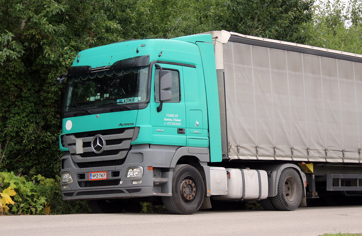 Финляндия, № VPZ-767 — Mercedes-Benz Actros ('2009) 1841