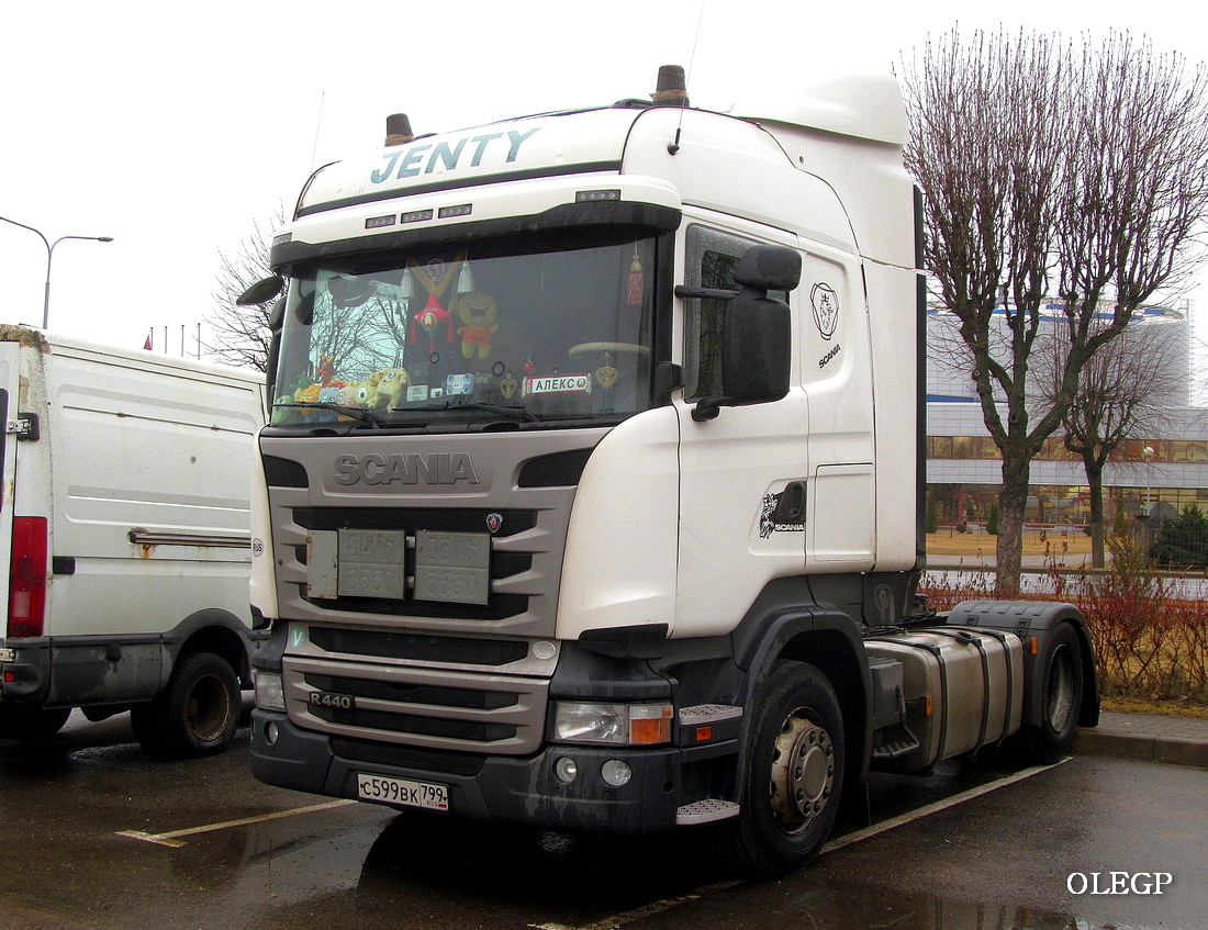 Москва, № С 599 ВК 799 — Scania ('2013) R440
