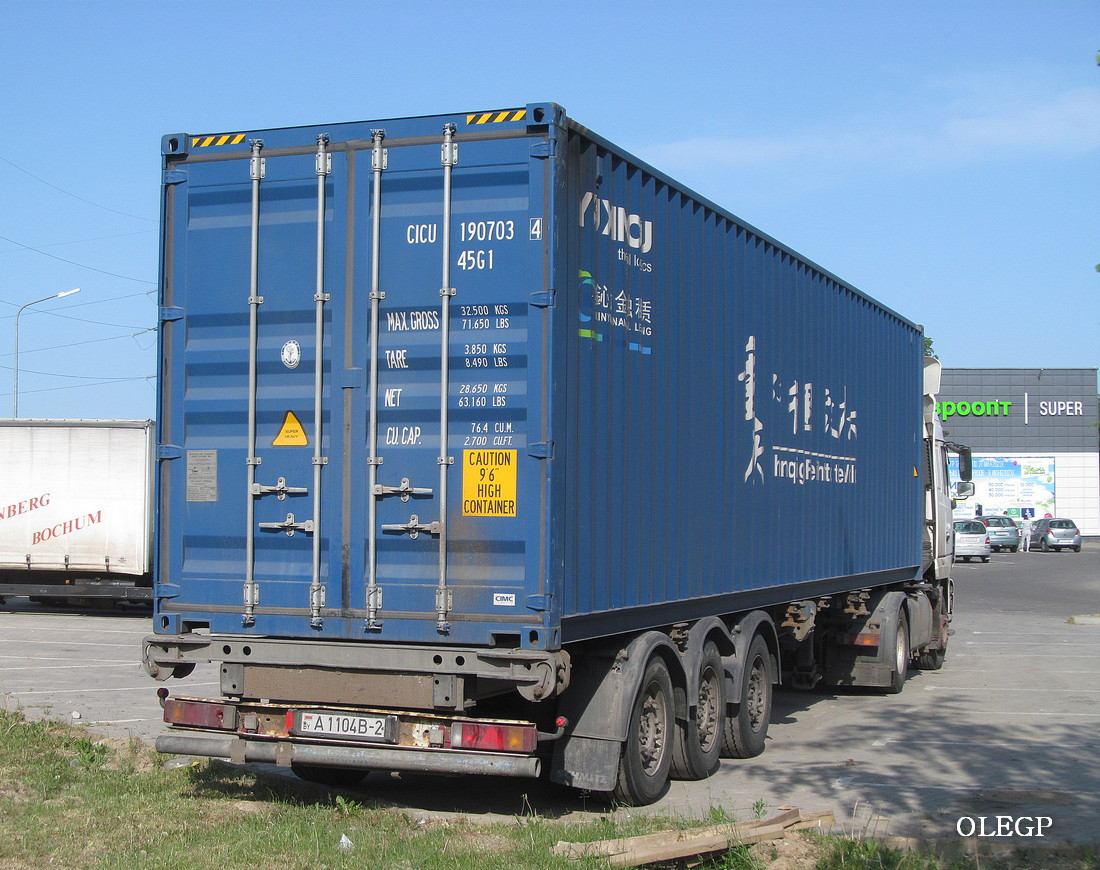 Витебская область, № А 1104 В-2 — Schmitz Cargobull S.CF (общая модель)