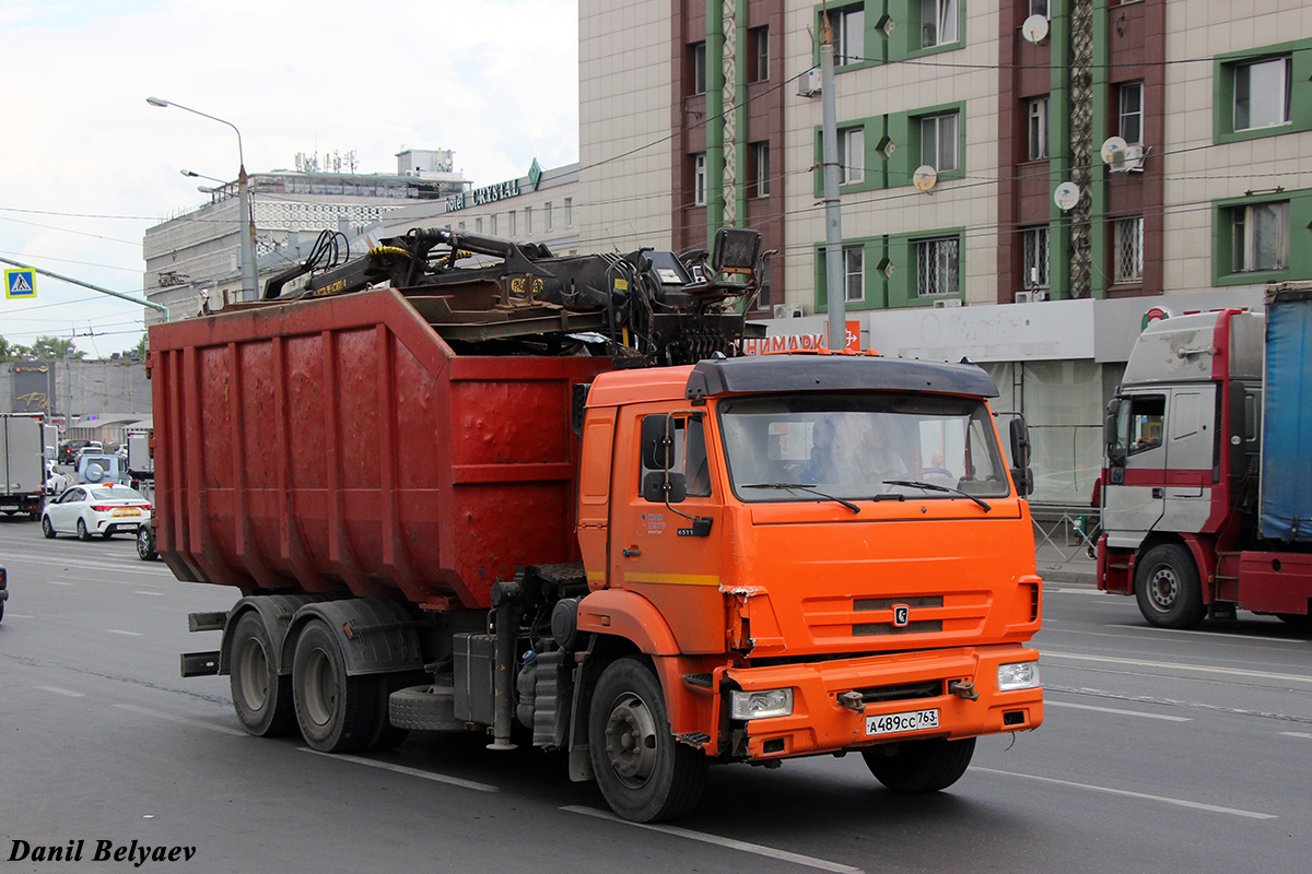 Самарская область, № А 489 СС 763 — КамАЗ-65115-A5(48)
