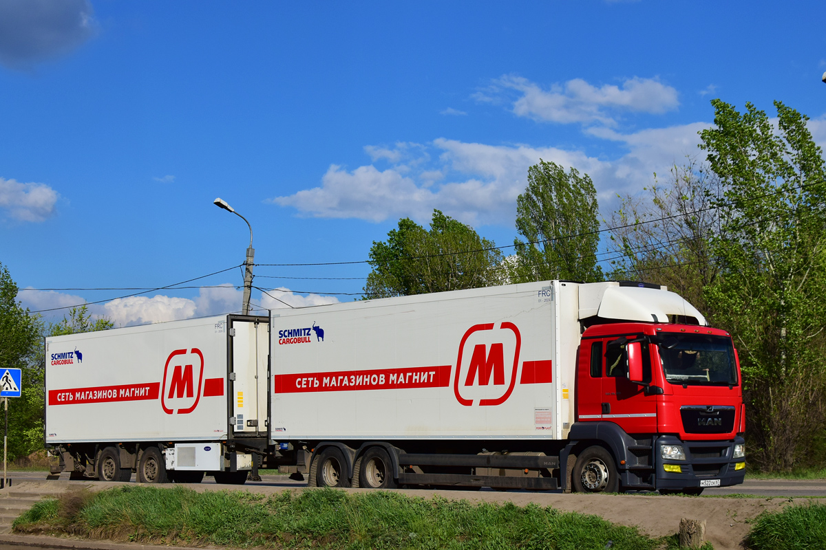 Волгоградская область, № М 522 ОК 67 — MAN TGS 28.360