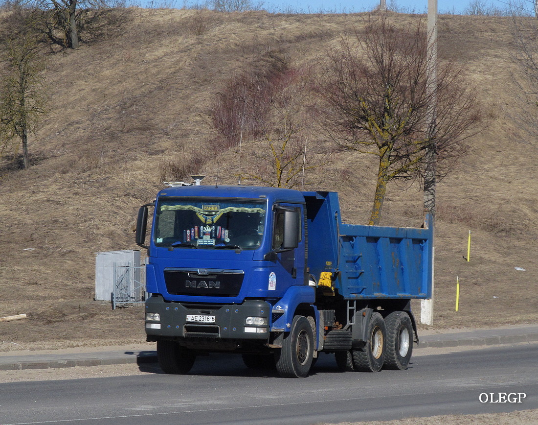 Могилёвская область, № АЕ 2316-6 — MAN TGS 33.430