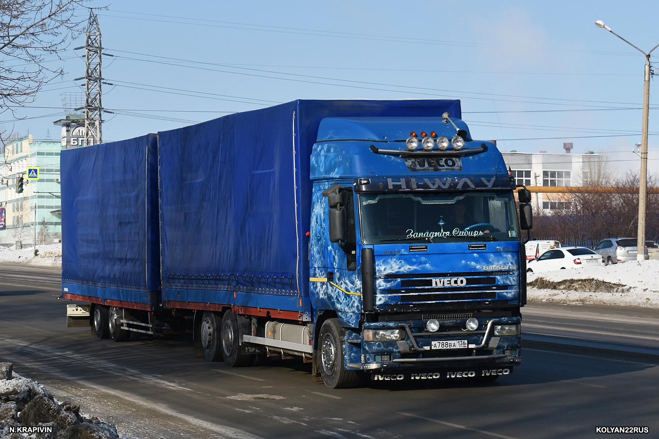 Алтайский край, № А 788 ВА 136 — IVECO EuroStar