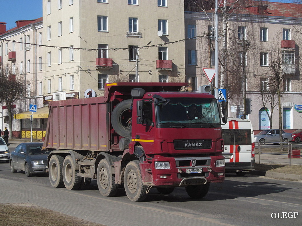 Витебская область, № АМ 5791-2 — КамАЗ-65801-T5(68)
