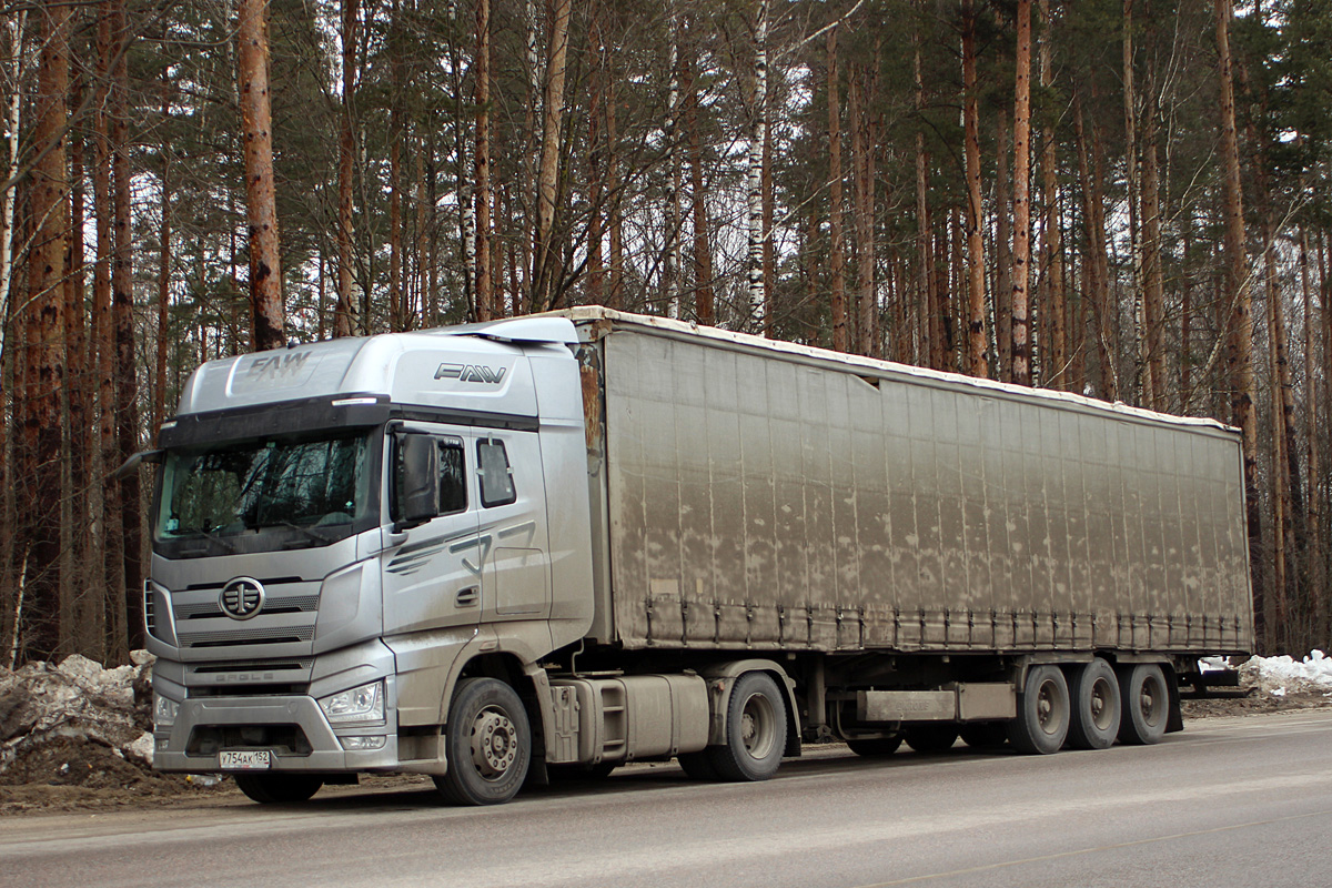 Нижегородская область, № У 754 АК 152 — FAW J7 Eagle CA4180