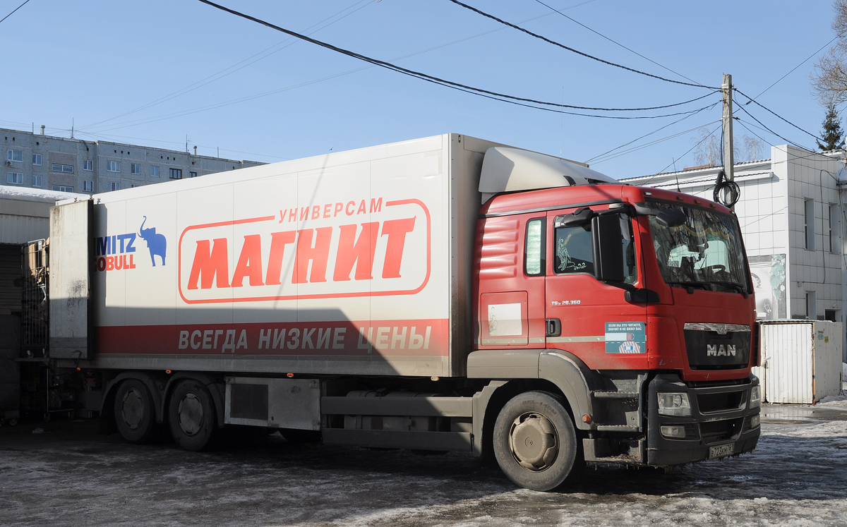 Омская область, № В 723 КМ 761 — MAN TGS 28.360