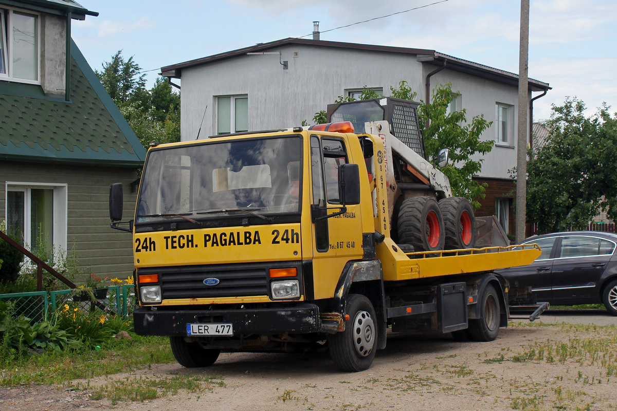 Литва, № LER 477 — Ford Cargo ('1981); Литва — Спецтехника с нечитаемыми на фото номерами