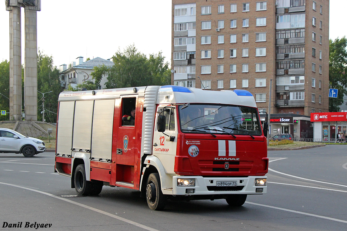 Коми, № О 894 ОР 11 — КамАЗ-4308-H3(99)