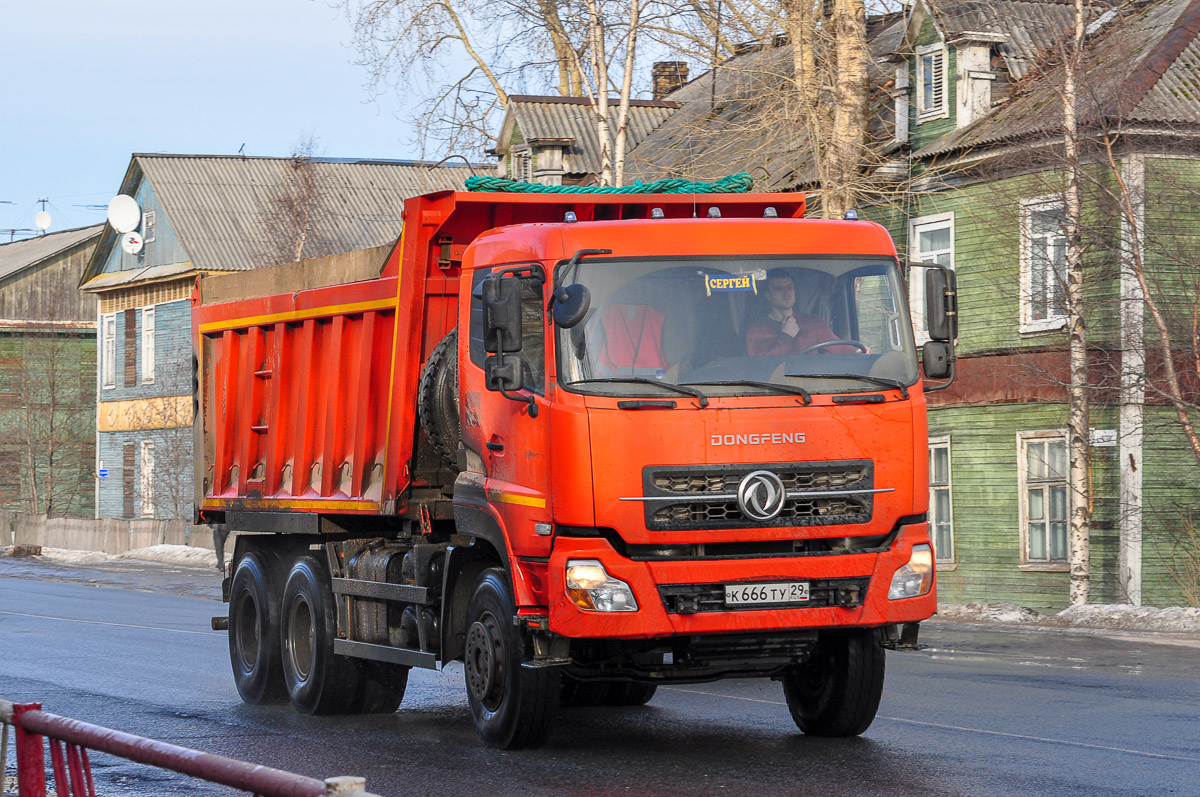 Архангельская область, № К 666 ТУ 29 — Dongfeng KC DFL3251