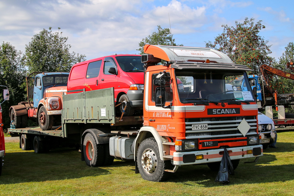Финляндия, № TVC-858 — Scania (II) (общая модель); Финляндия — Power Truck Show 2019