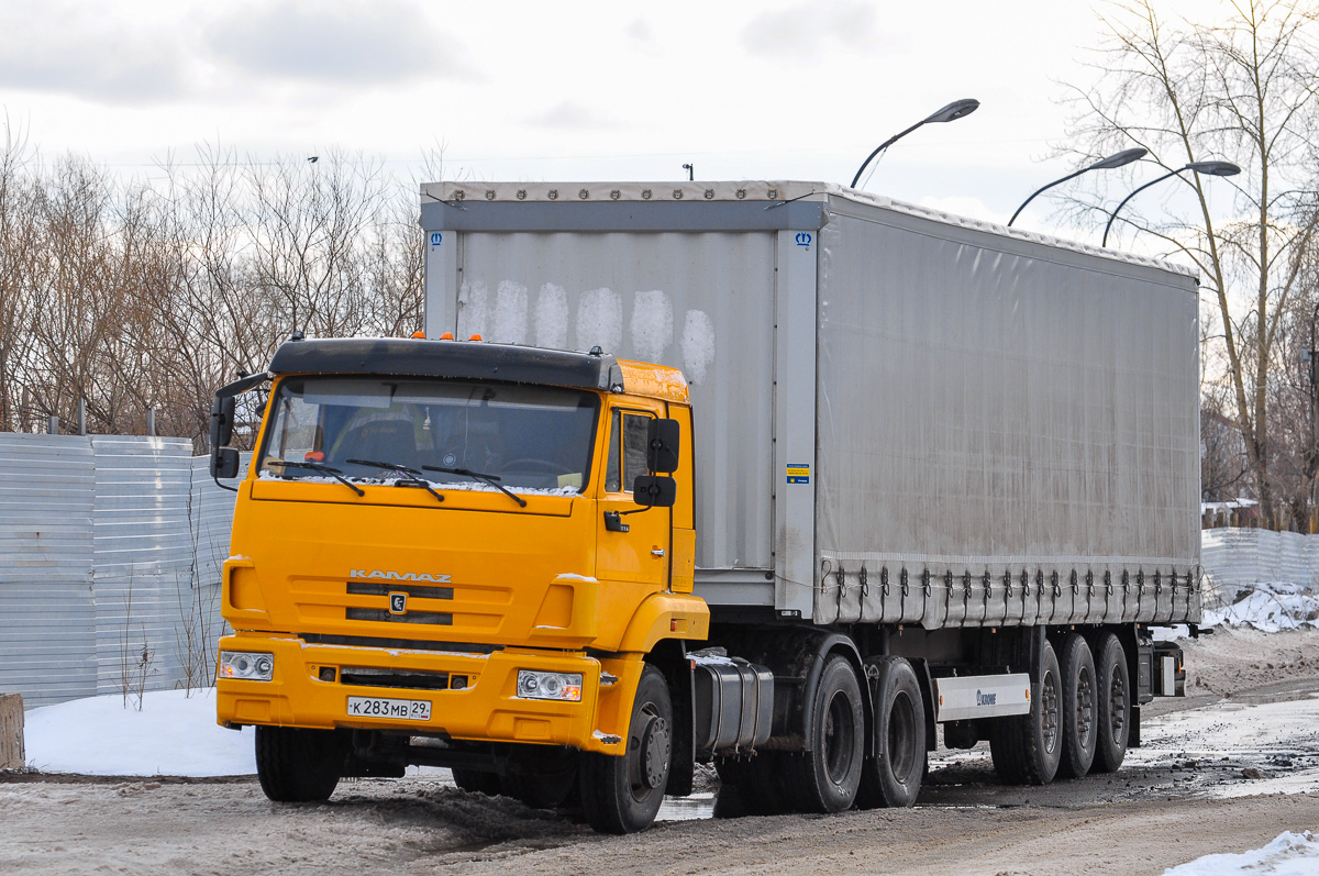 Архангельская область, № К 283 МВ 29 — КамАЗ-65116-N3(78)