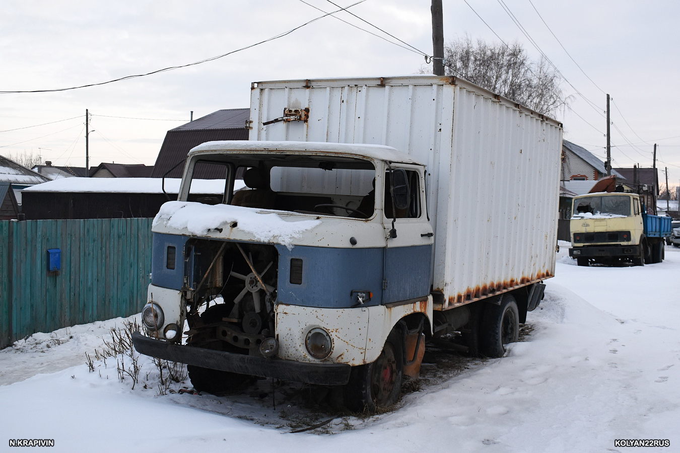 Алтайский край, № К 212 УК 55 — IFA W50L/IKB-1