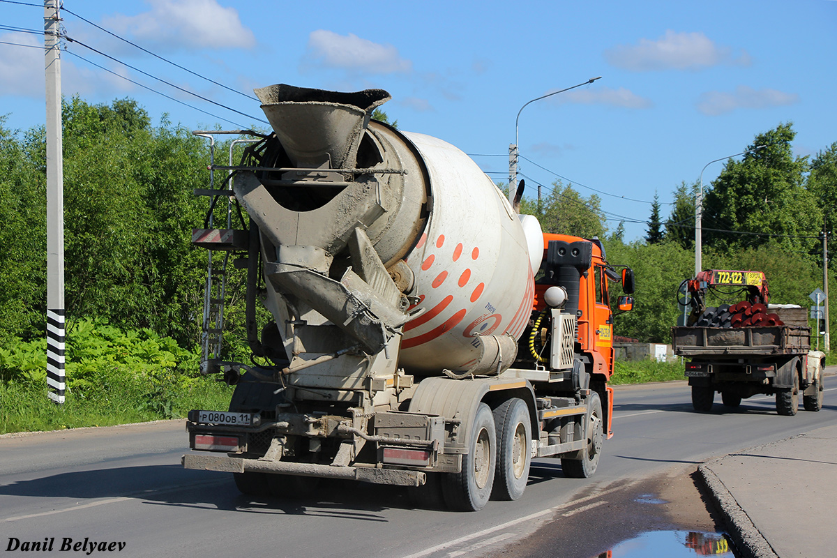 Коми, № Р 080 ОВ 11 — КамАЗ-6520-A5(48)