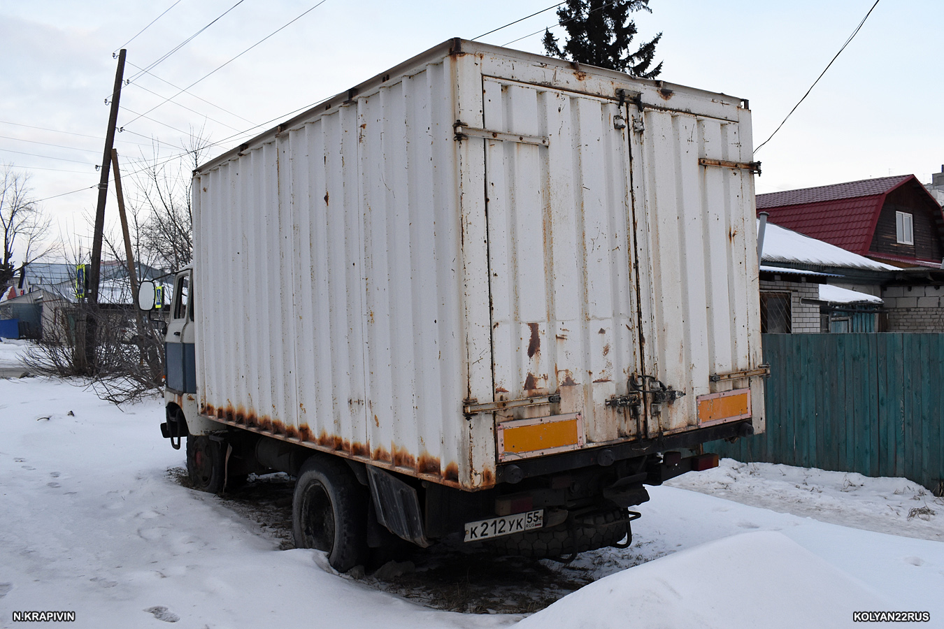 Алтайский край, № К 212 УК 55 — IFA W50L/IKB-1