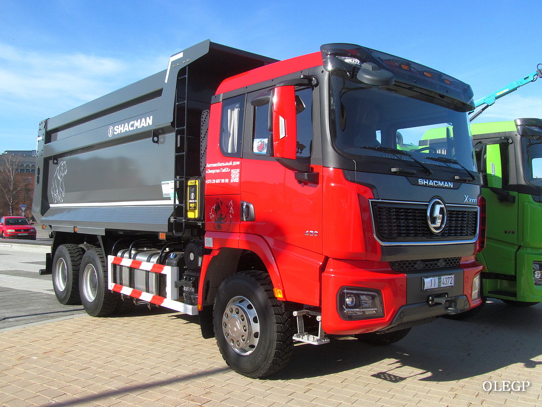 Минск, № ІІ ВР 4372 — Shaanxi Shacman X3000 SX3258; Минск — Автомобили без номеров; Минск — Новые автомобили; Минск — Выставка "BUDEXPO-2024"