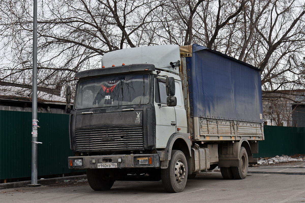 Ханты-Мансийский автоном.округ, № Р 940 КВ 186 — МАЗ-53363