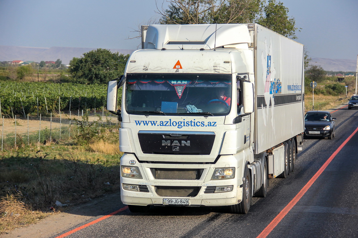 Азербайджан, № 99-JG-849 — MAN TGX ('2007) 18.400