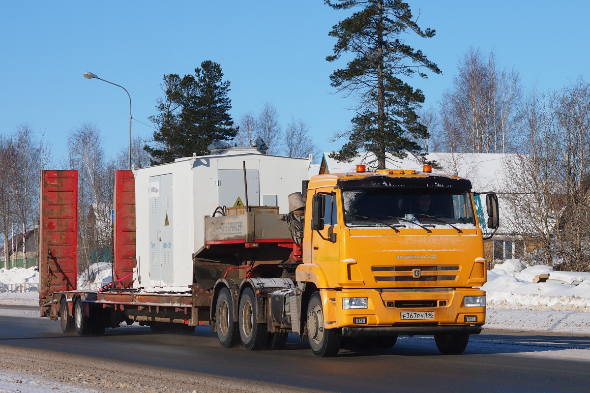 Ханты-Мансийский автоном.округ, № Е 367 РУ 186 — КамАЗ-65116-A5(48)