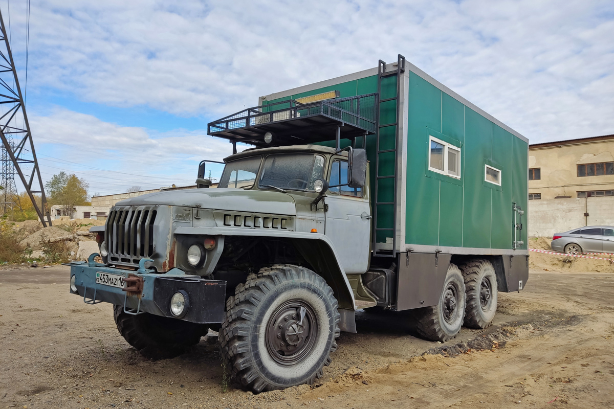 Восточно-Казахстанская область, № 453 MAZ 16 — Урал-4320 / 5557 (общая модель)