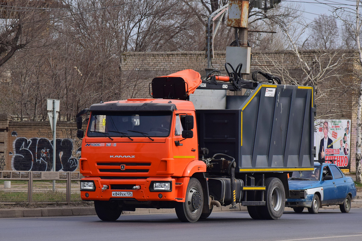 Волгоградская область, № К 849 ХК 134 — КамАЗ-43253-G5(69)