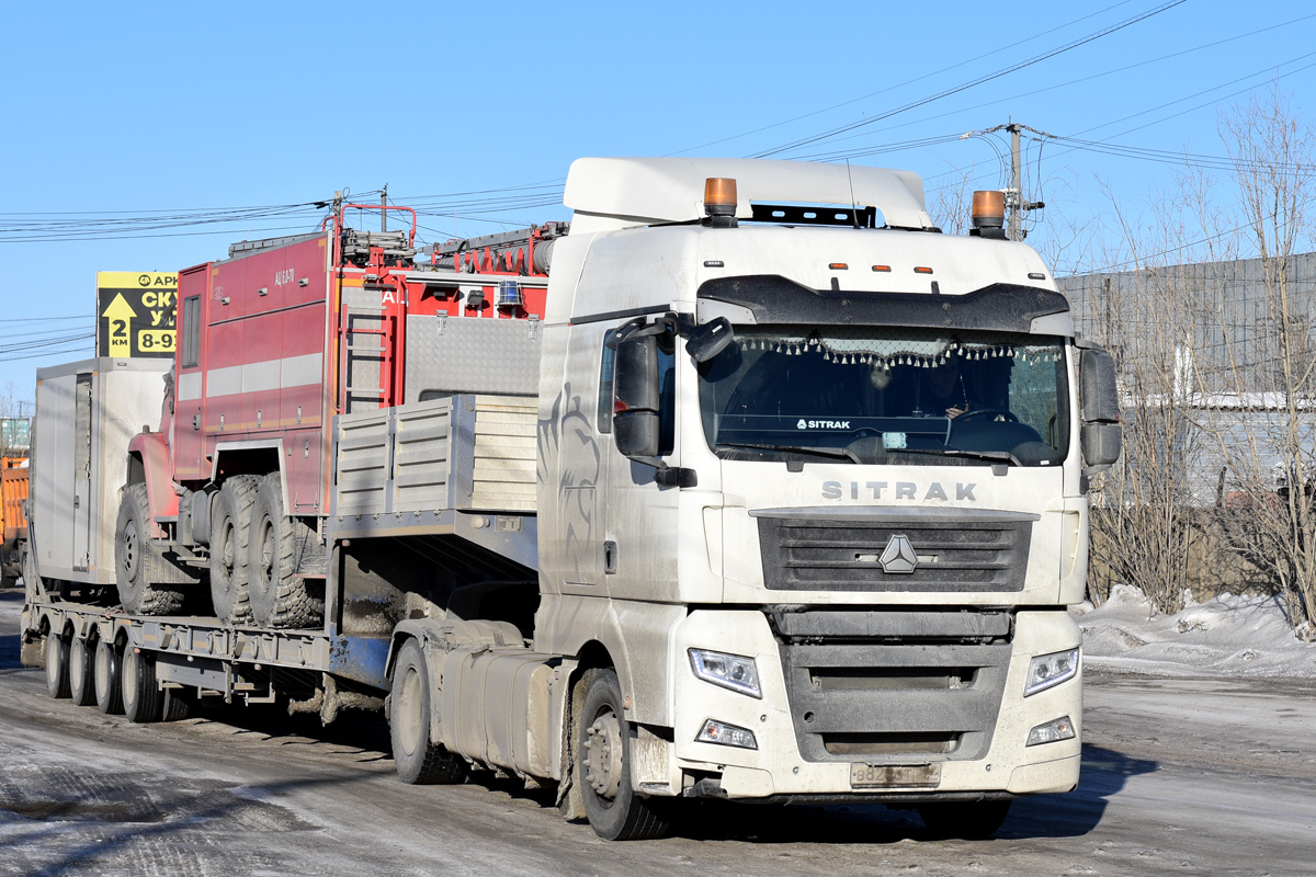 Алтайский край, № В 828 ОТ 122 — Sitrak C7H ZZ4186