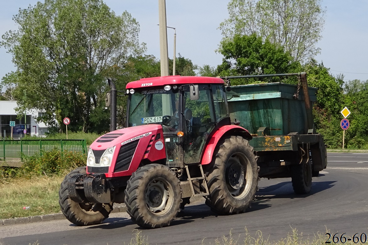 Венгрия, № PDZ-617 — Zetor Proxima (общая модель); Венгрия — Сбор винограда в Венгрии