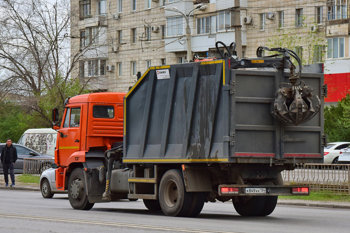 Волгоградская область, № К 849 ХК 134 — КамАЗ-43253-G5(69)