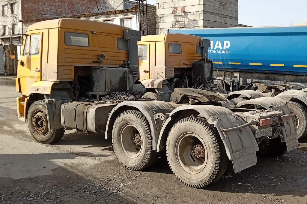 Свердловская область, № С 346 УЕ 96 — КамАЗ-65116-N3(78)