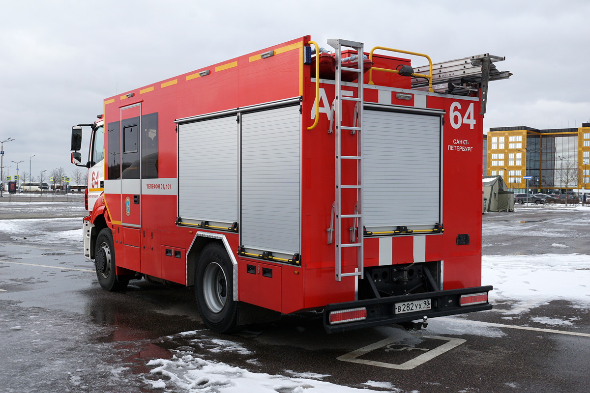 Санкт-Петербург, № В 282 УХ 98 — КамАЗ-5325-G5(69); Санкт-Петербург — Выставка "Экспотехностраж-2024" (03-05.04.2024)