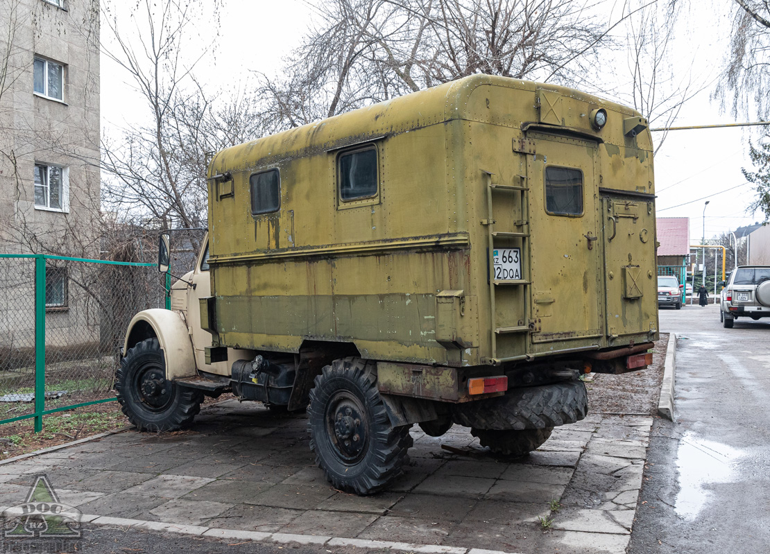 Алматы, № 663 DQA 02 — ГАЗ-63АЭ
