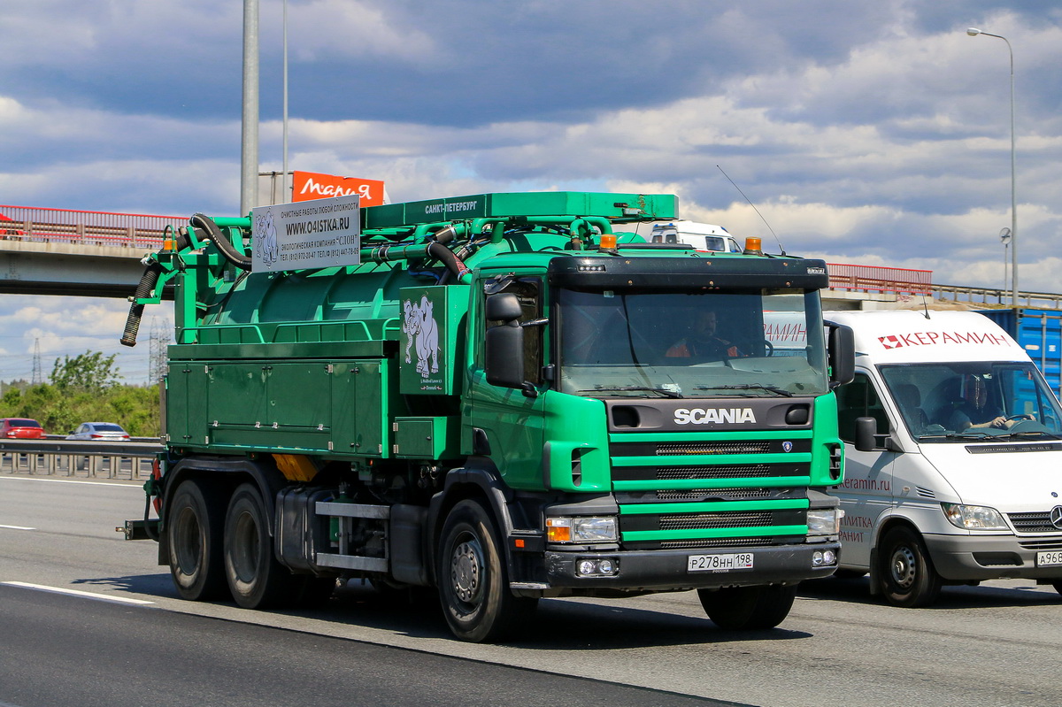 Санкт-Петербург, № Р 278 НН 198 — Scania ('1996) P114G